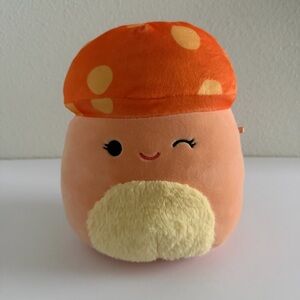 Squishmallow Alba the Orange Mushroom 8" Stuffed Plush